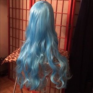 Beautiful Blue or Black Long Hair. Brand New. Never worn. In its packaging
